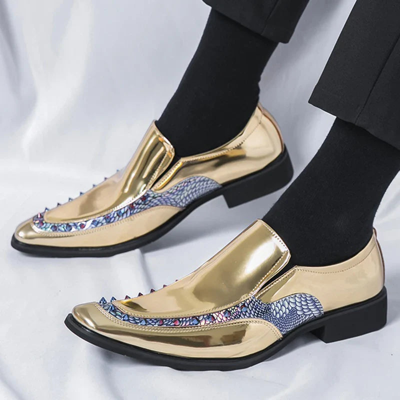 Classic Polished Leather - Dress Shoes CASA LARO MEN