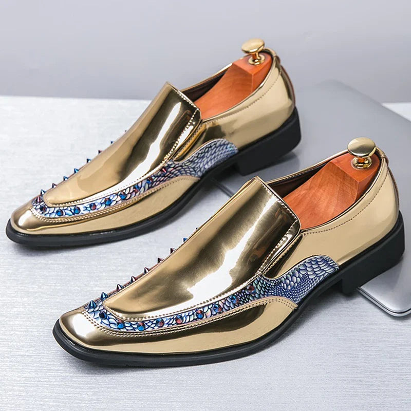 Classic Polished Leather - Dress Shoes CASA LARO MEN
