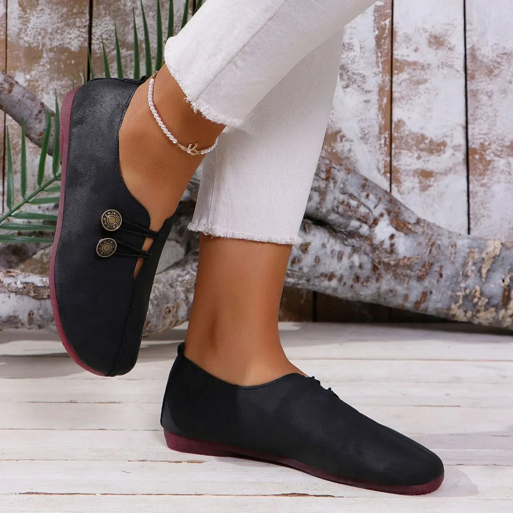 Classic Suede Slip-On - Loafers CASA LARO WOMEN