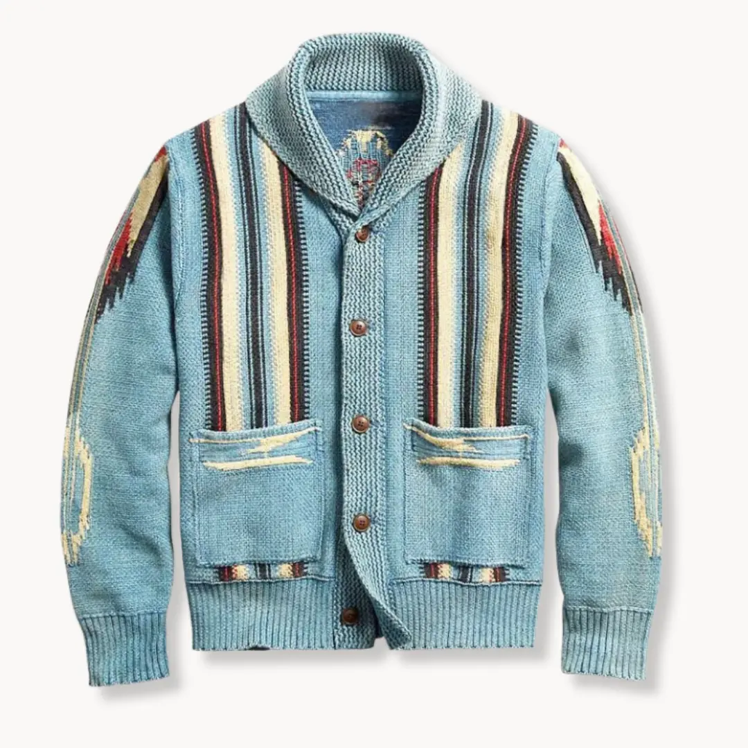 Comfort Knitted Shawl Collar - Cardigan CASA LARO