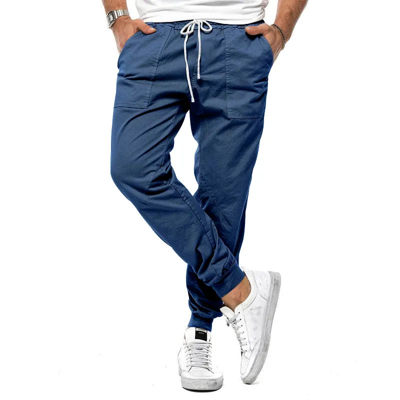 Lightweight Linen Drawstring - Joggers