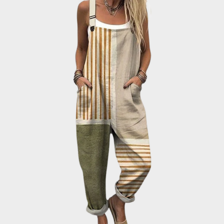 Penelope - Comfortable Printed Overalls