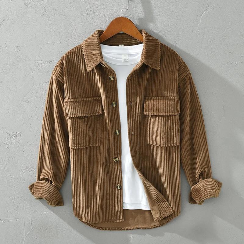 Corduroy Button-Up - Shirt CASA LARO MEN
