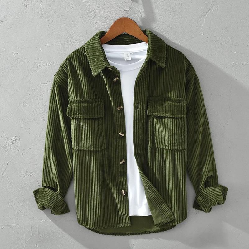 Corduroy Button-Up - Shirt CASA LARO MEN