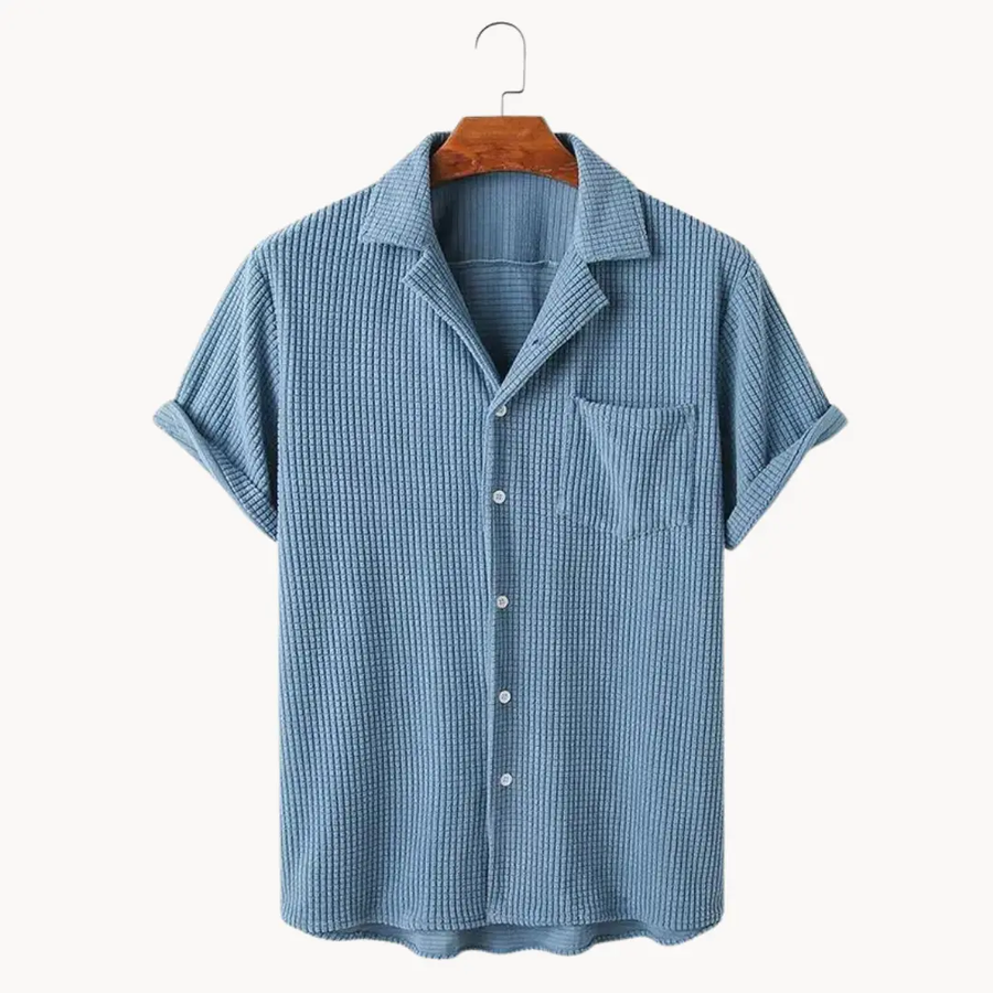 Corduroy Short Sleeve - Polo Shirt CAAYWORLD
