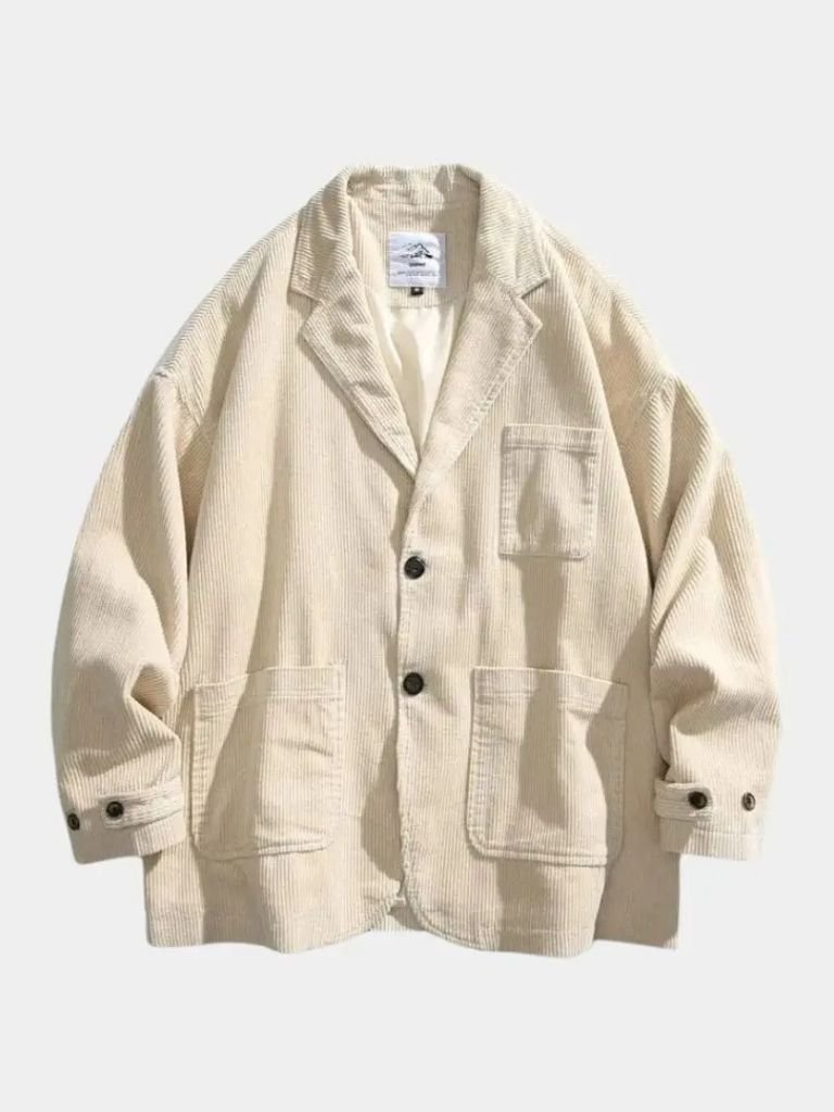 Corduroy Winter Blazer - Casa  Laro CASA LARO
