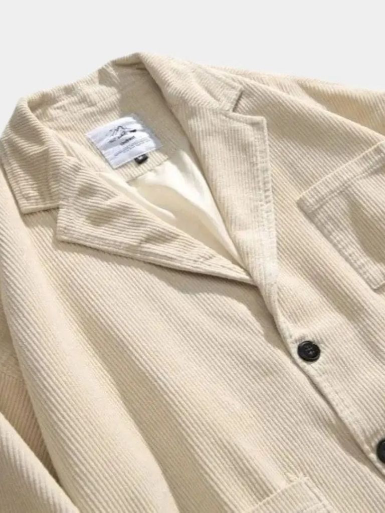 Corduroy Winter Blazer - Casa  Laro CASA LARO