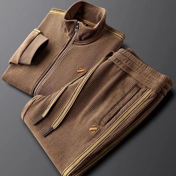 Corduroy Zip-Front - Tracksuit Set CASA LARO