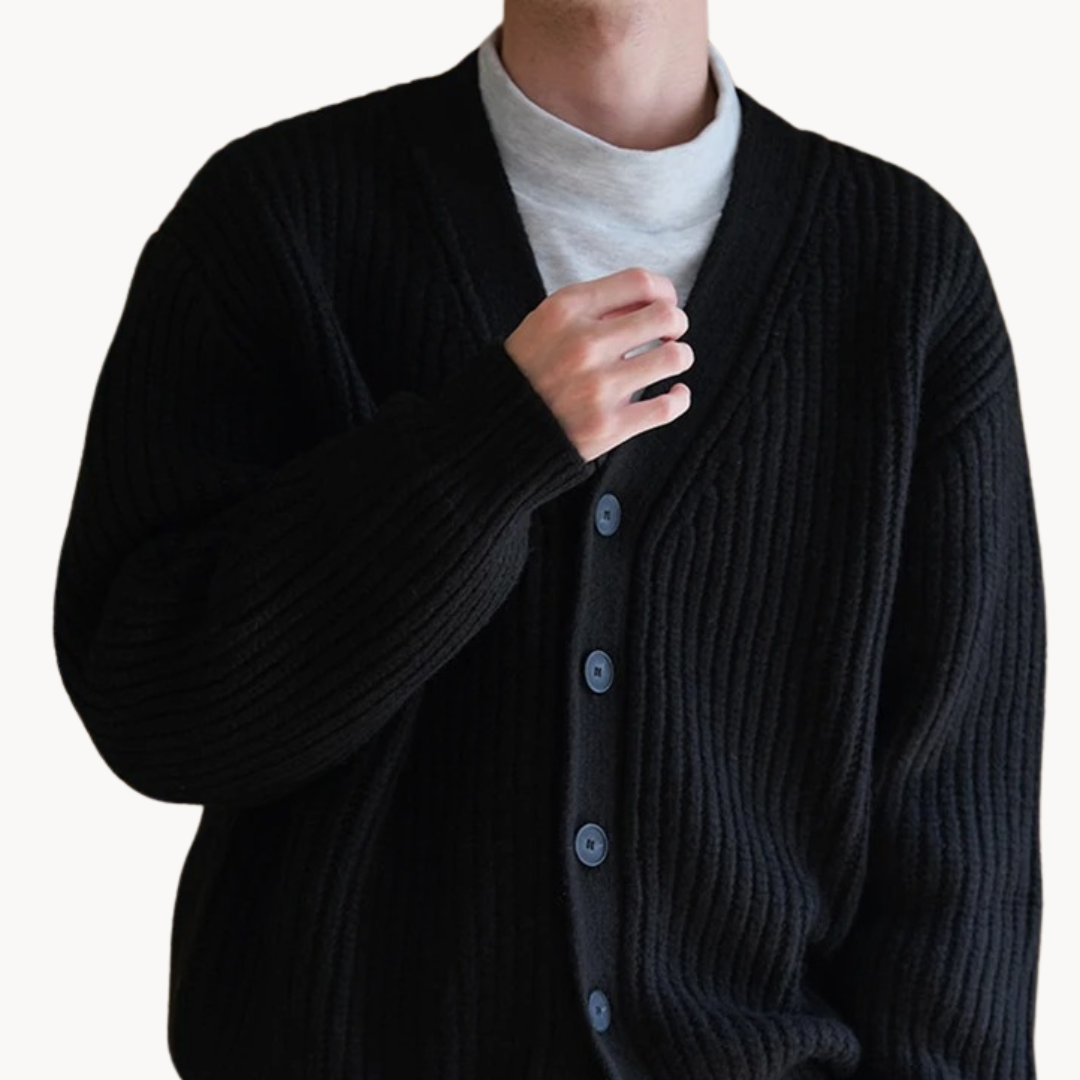 Cormac Classic Knit - Cardigan CASA LARO MEN