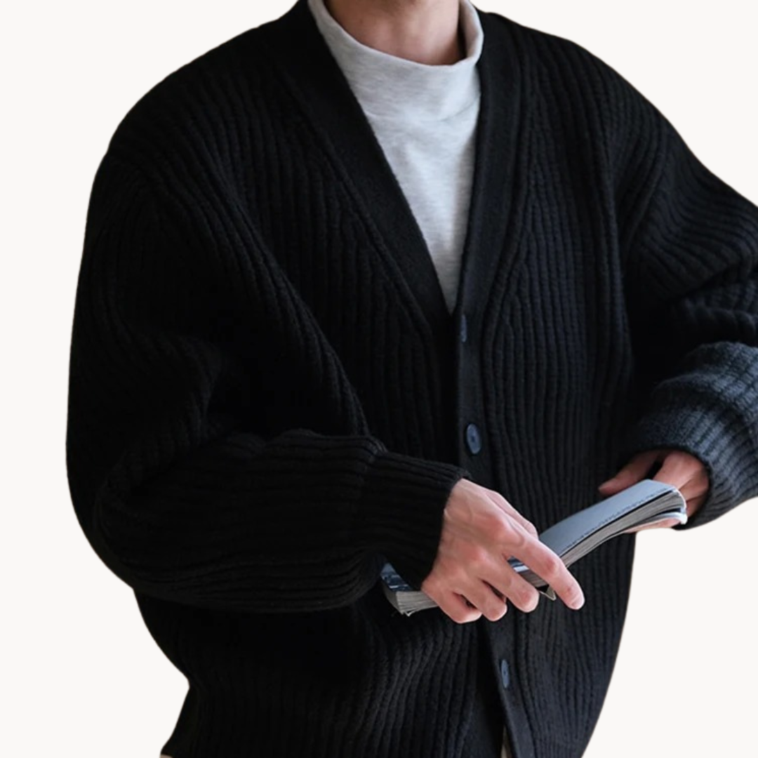 Cormac Classic Knit - Cardigan CASA LARO MEN