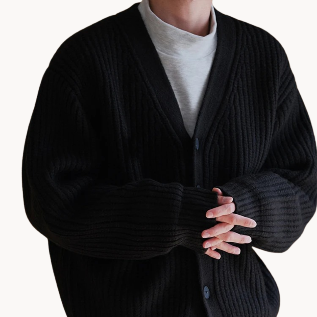 Cormac Classic Knit - Cardigan CASA LARO MEN