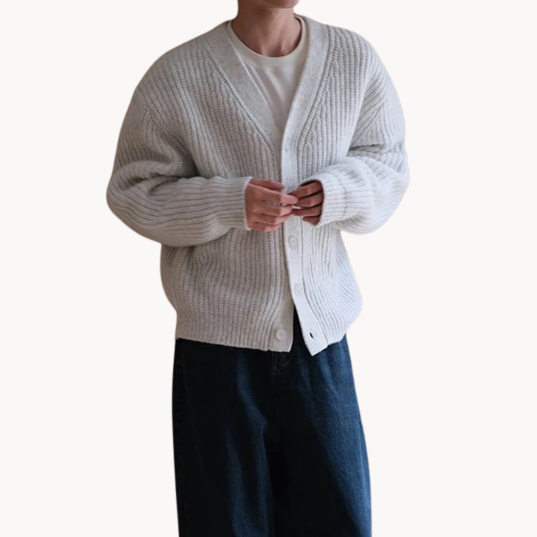 Cormac Classic Knit - Cardigan CASA LARO MEN