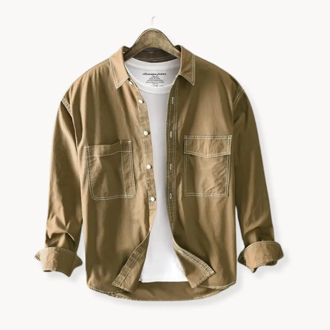 Cotton Button Front - Shirt CASA LARO