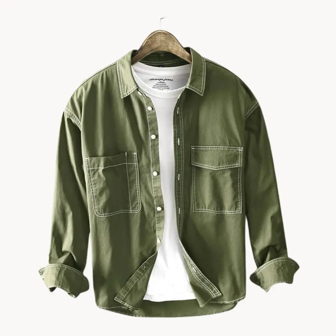 Cotton Button Front - Shirt CASA LARO