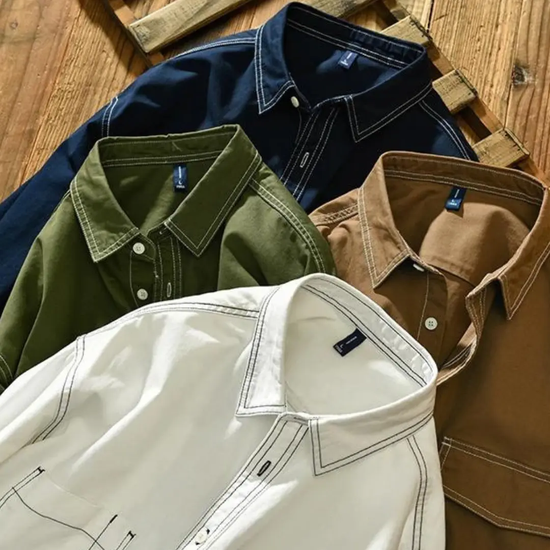 Cotton Button Front - Shirt CASA LARO