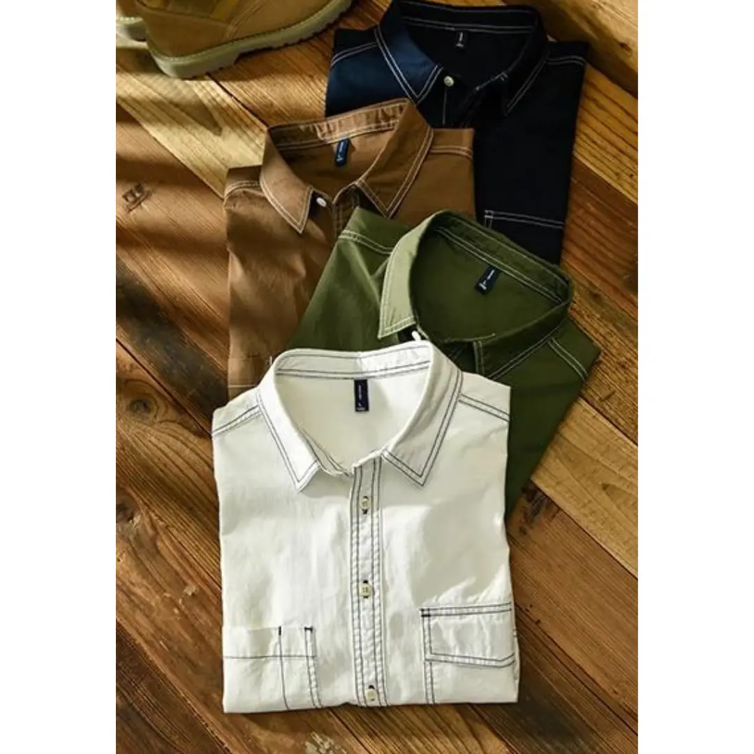 Cotton Button Front - Shirt CASA LARO