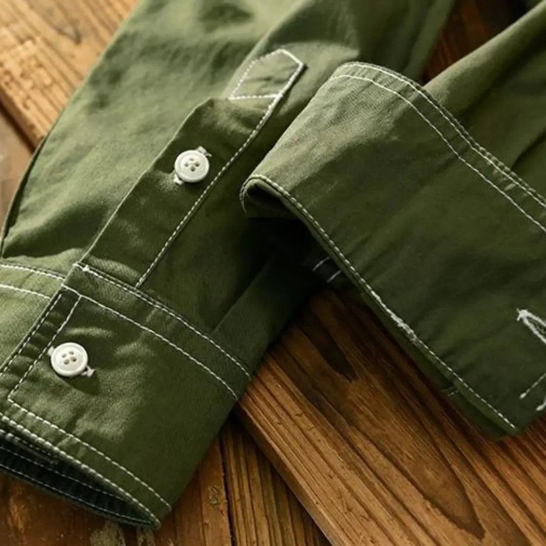 Cotton Button Front - Shirt CASA LARO