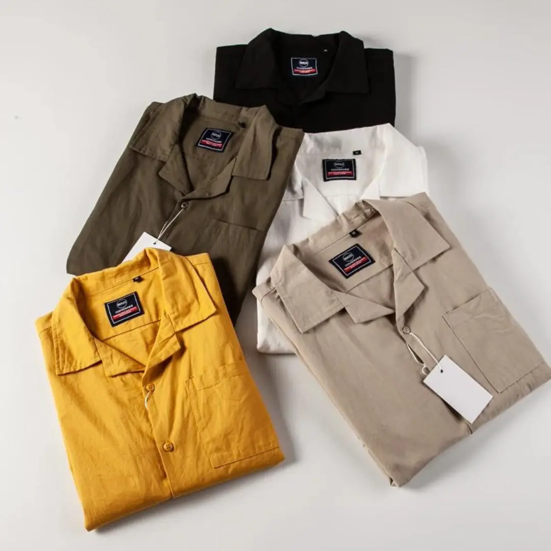 Cotton Camp Collar - Polo CASA LARO