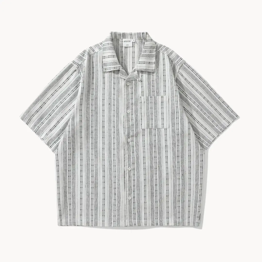 Cotton Camp Collar - Shirt CAAYWORLD