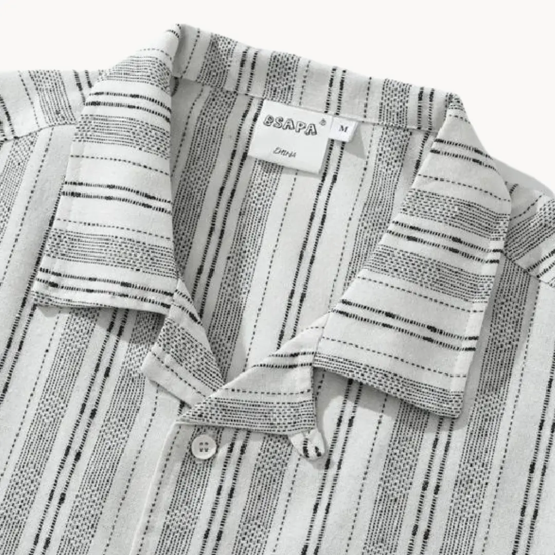 Cotton Camp Collar - Shirt CASA LARO