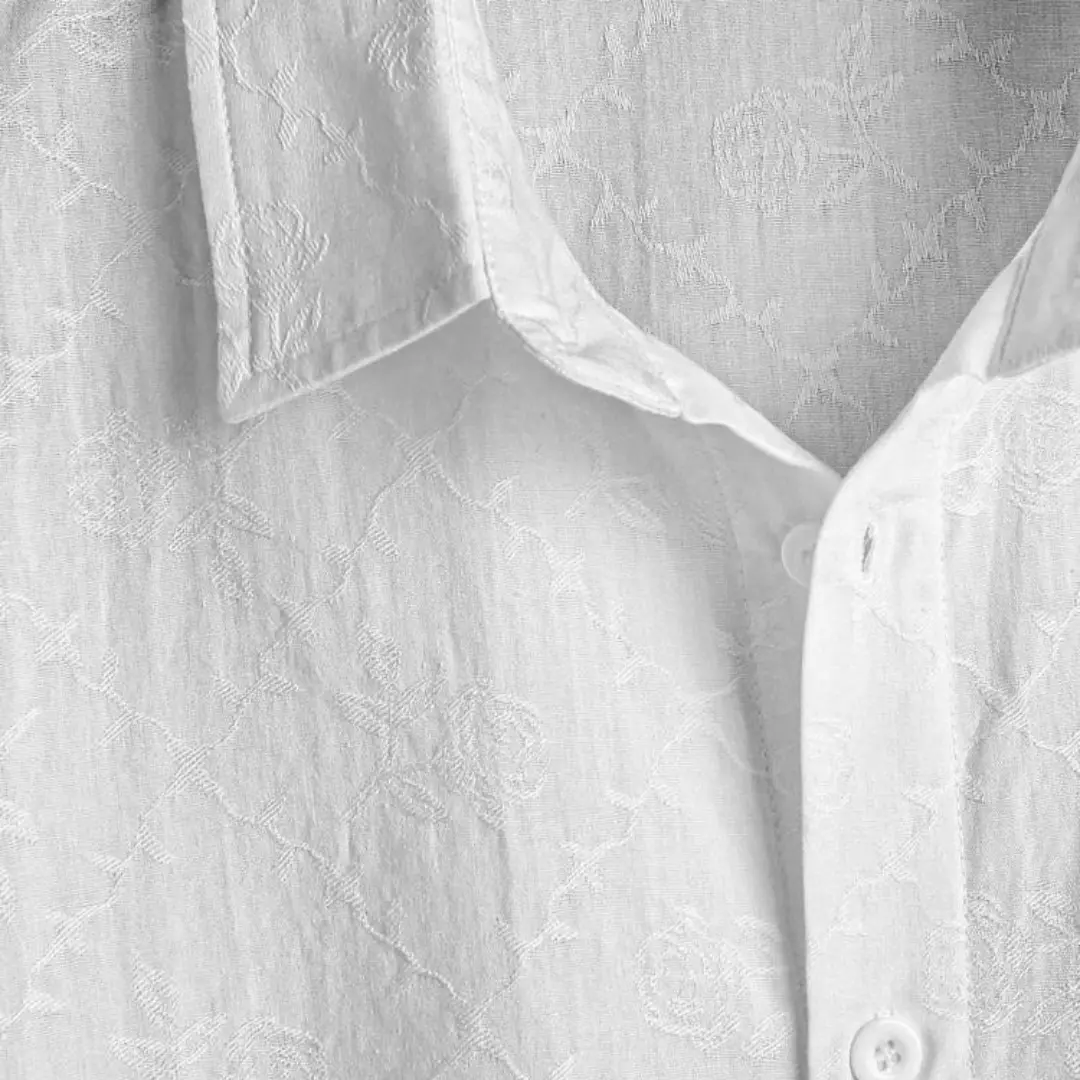 Cotton Jacquard - Polo Shirt CASA LARO