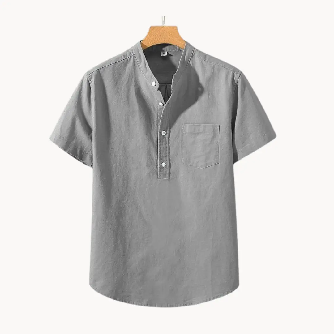 Cotton-Linen Blend - Polo Shirt CASA LARO