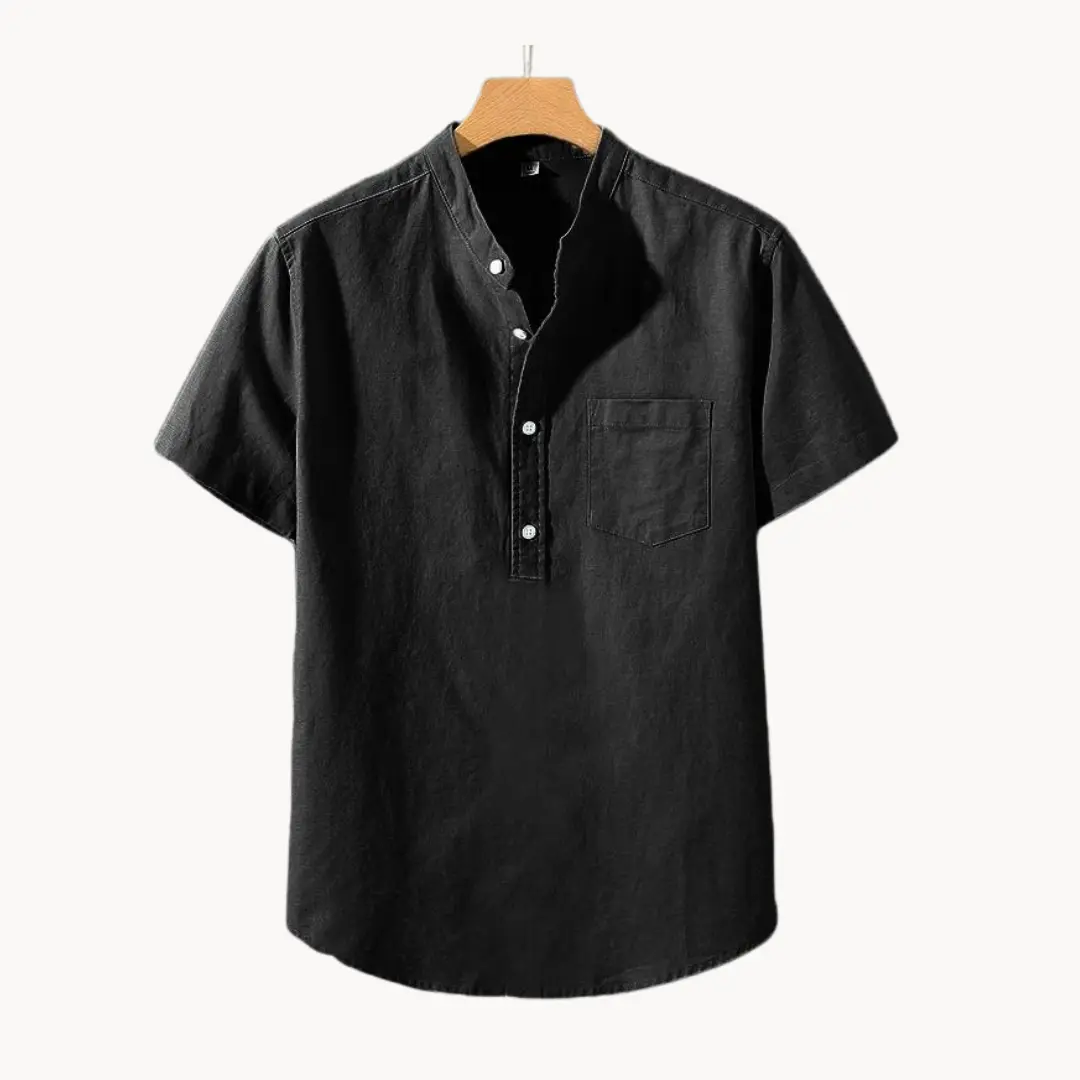Cotton-Linen Blend - Polo Shirt CASA LARO