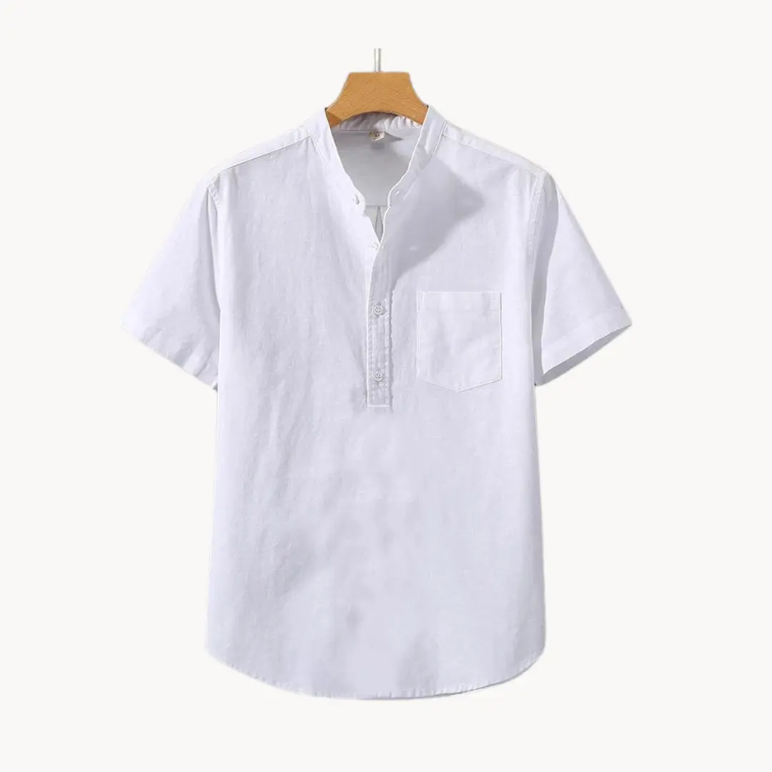 Cotton-Linen Blend - Polo Shirt CASA LARO