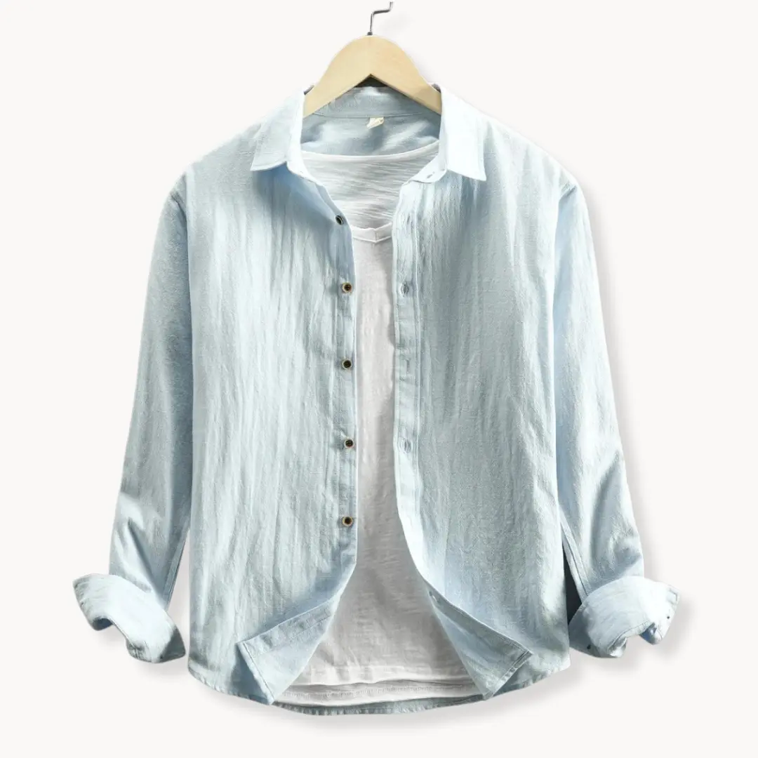 Cotton Linen Button-Up - Shirt CASA LARO