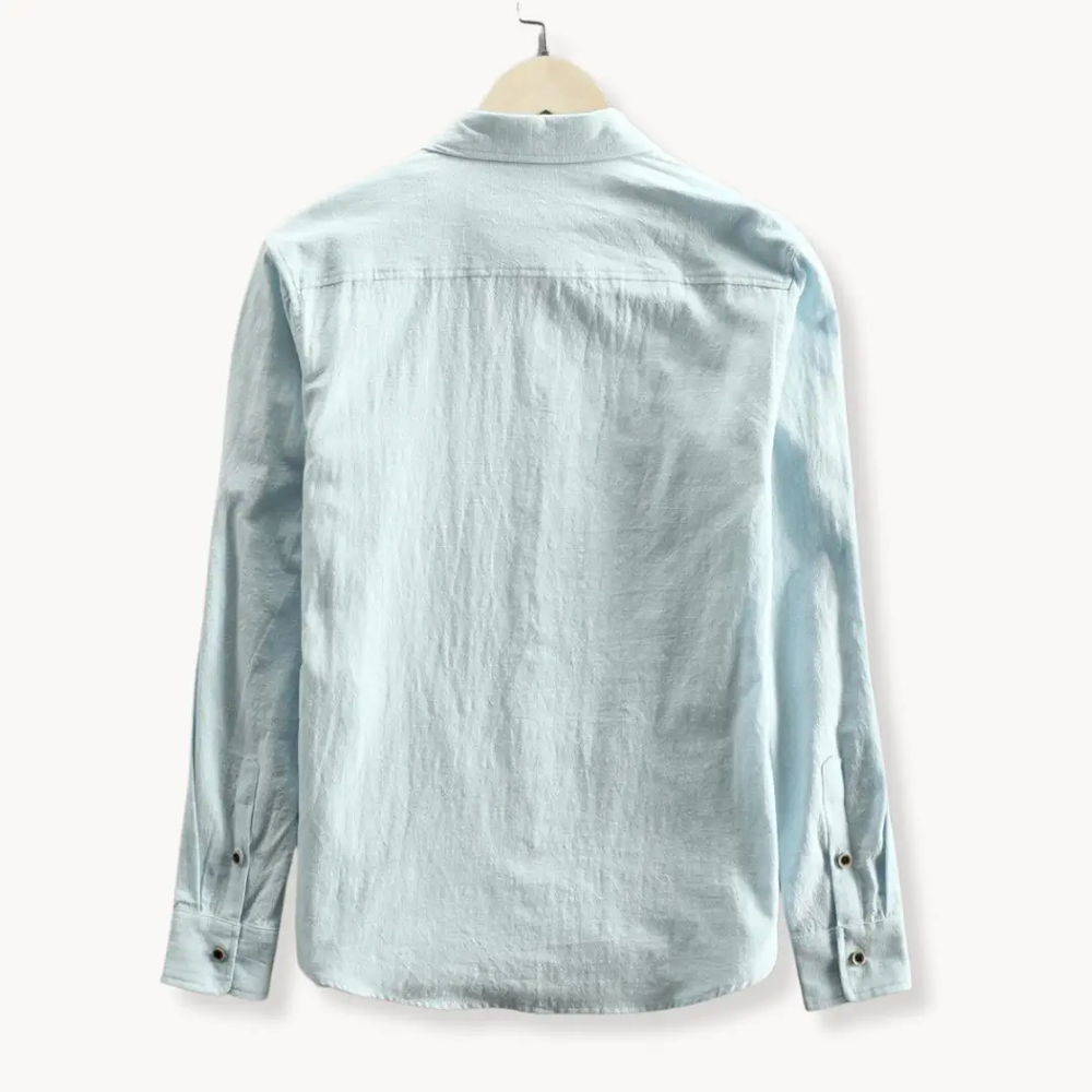 Cotton Linen Button-Up - Shirt CASA LARO