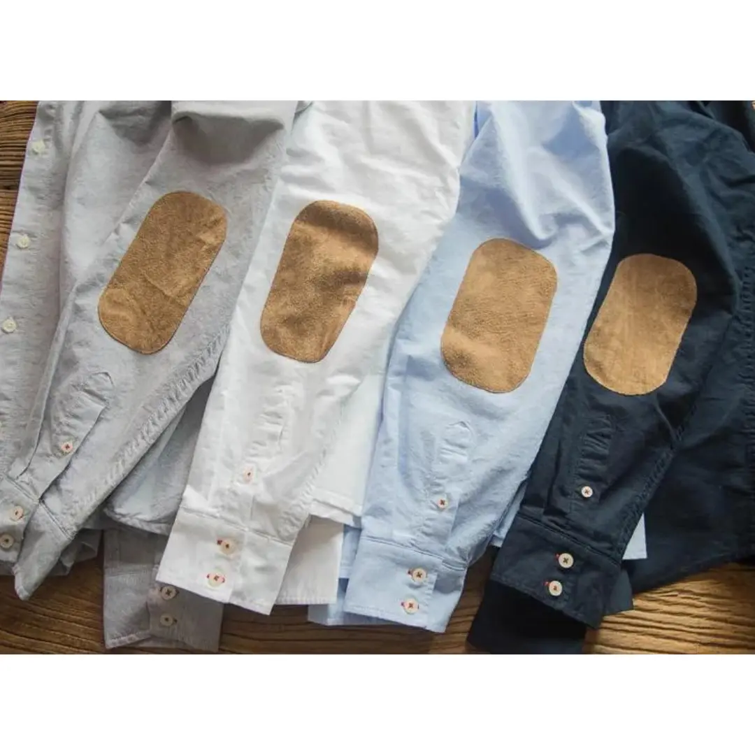 Cotton Oxford Patch - Shirt CASA LARO