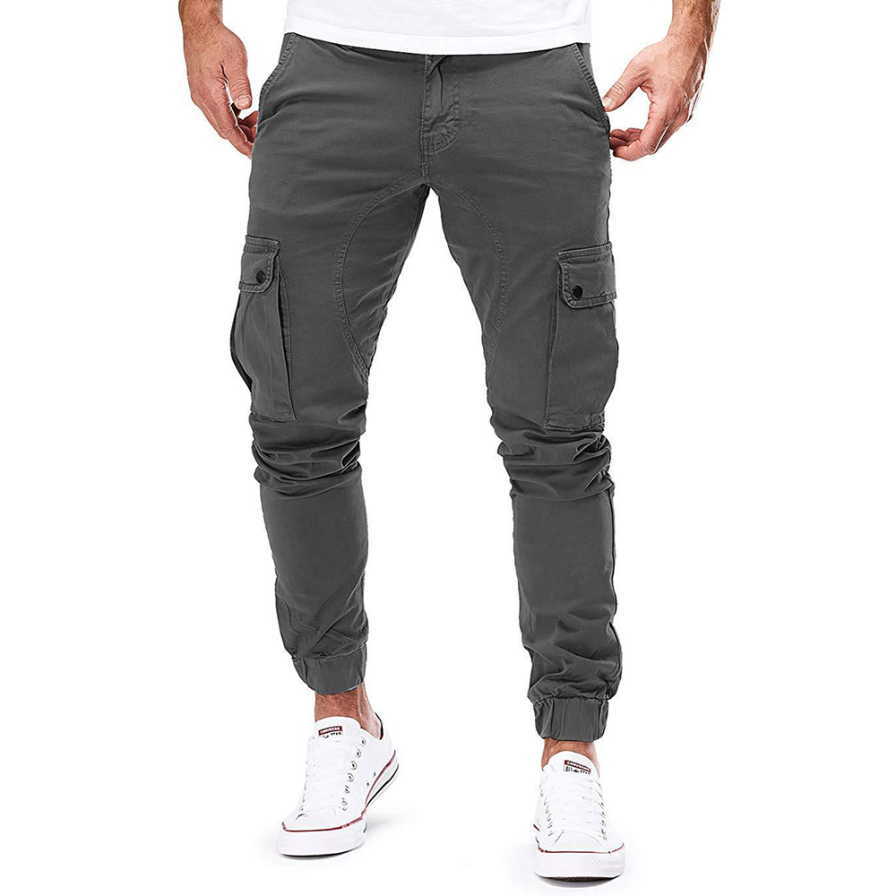 Cotton Relaxed Fit Cargo - Joggers CASA LARO MEN