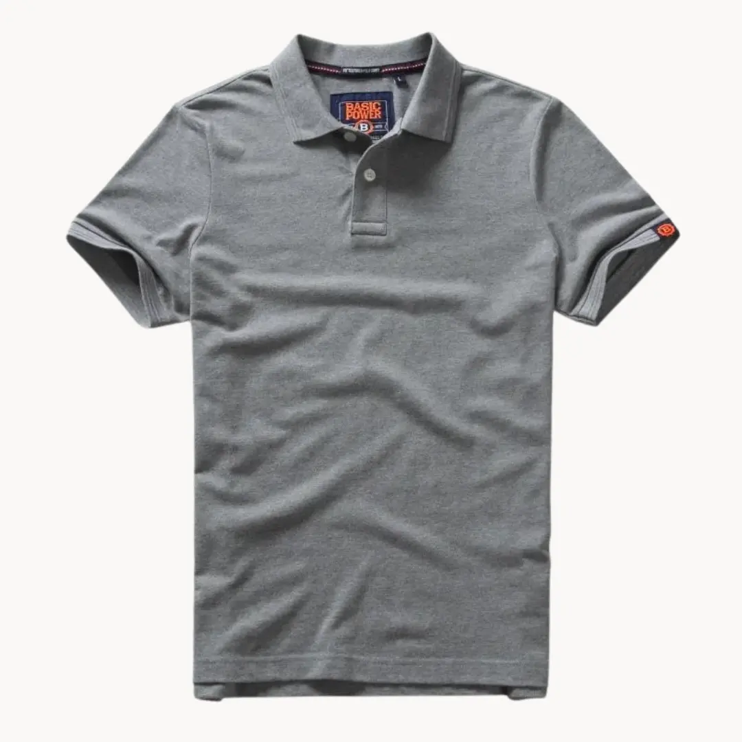 Cotton Slim Fit Short Sleeve - Polo Shirt CASA LARO