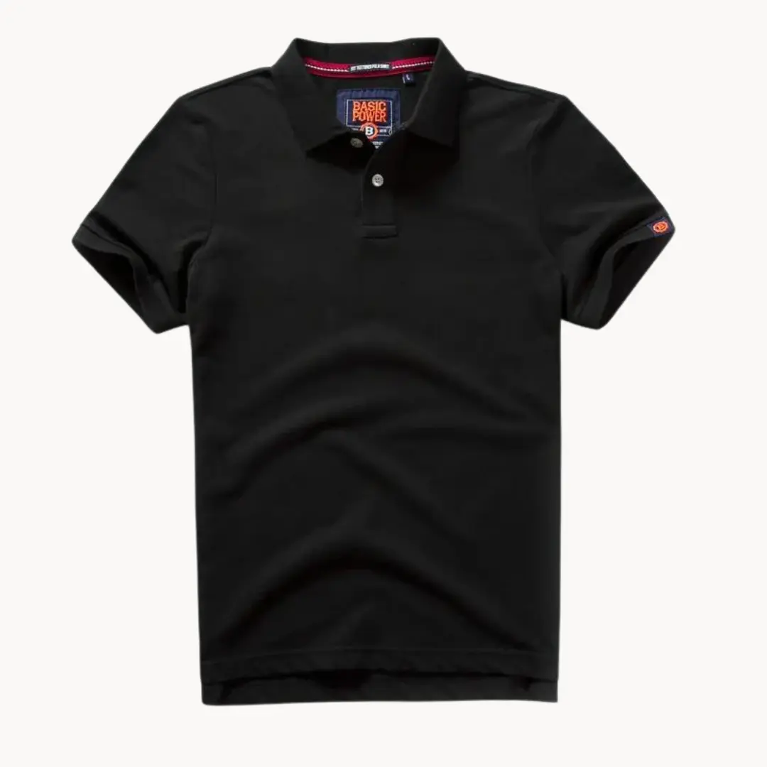 Cotton Slim Fit Short Sleeve - Polo Shirt CASA LARO