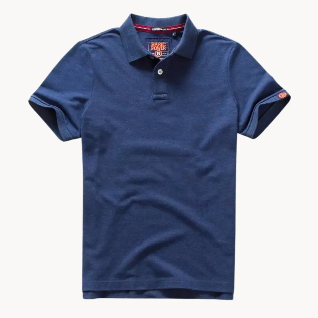 Cotton Slim Fit Short Sleeve - Polo Shirt CASA LARO
