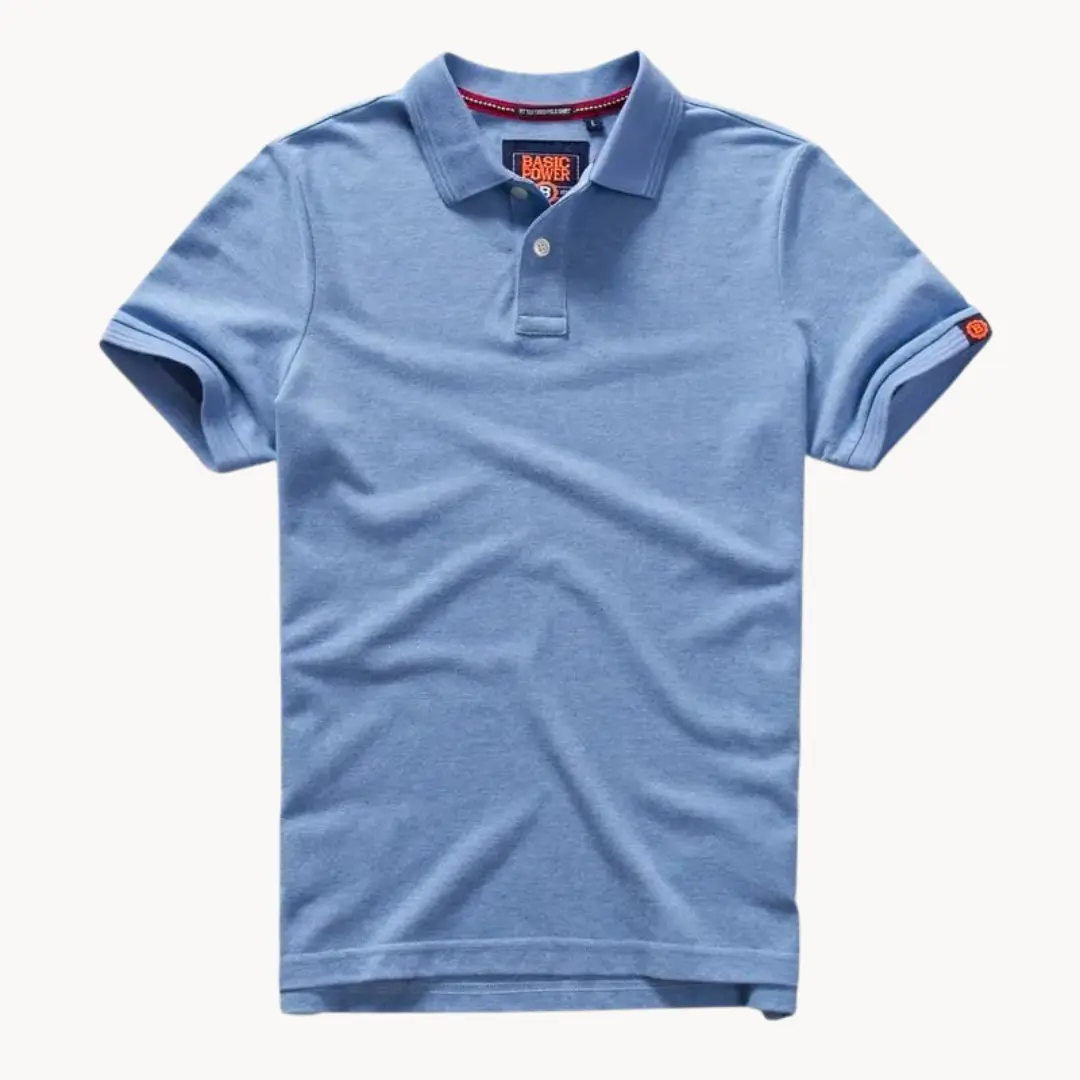 Cotton Slim Fit Short Sleeve - Polo Shirt CASA LARO