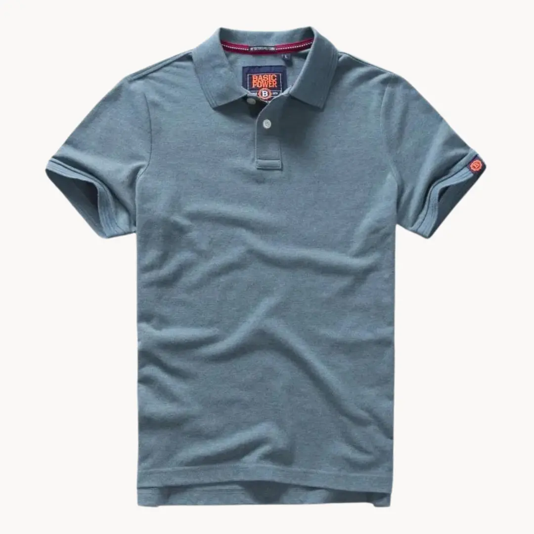 Cotton Slim Fit Short Sleeve - Polo Shirt CASA LARO