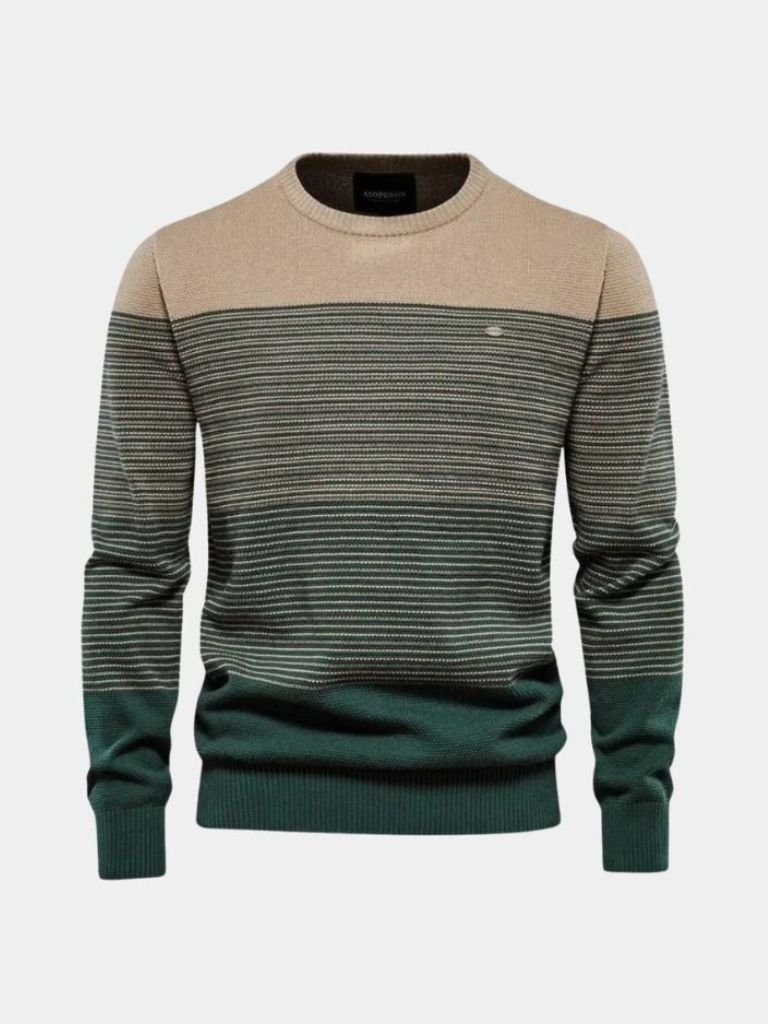 Crew Neck Knitwear Knit Pullover Sweater Jumper - Casa  Laro CASA LARO