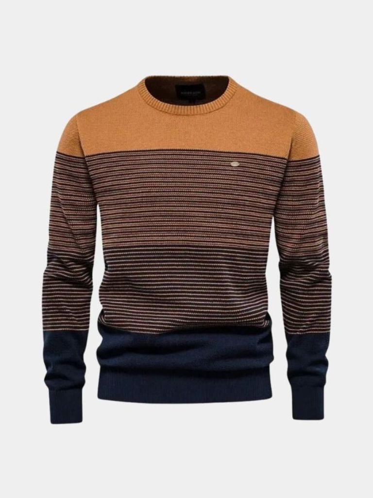 Crew Neck Knitwear Knit Pullover Sweater Jumper - Casa  Laro CASA LARO