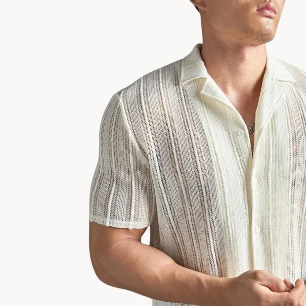 Crochet Detail - Shirt CASA LARO