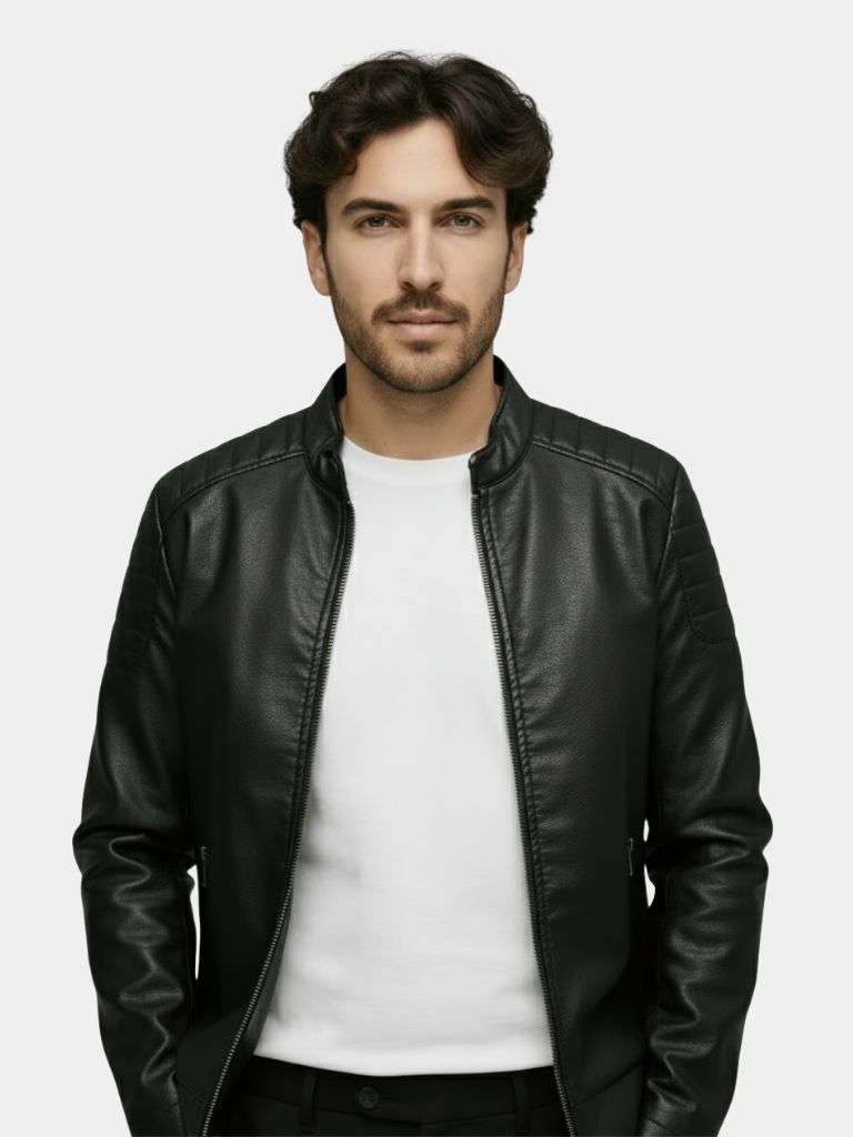 Crusader Leather Jacket – Casa  Laro CASA LARO