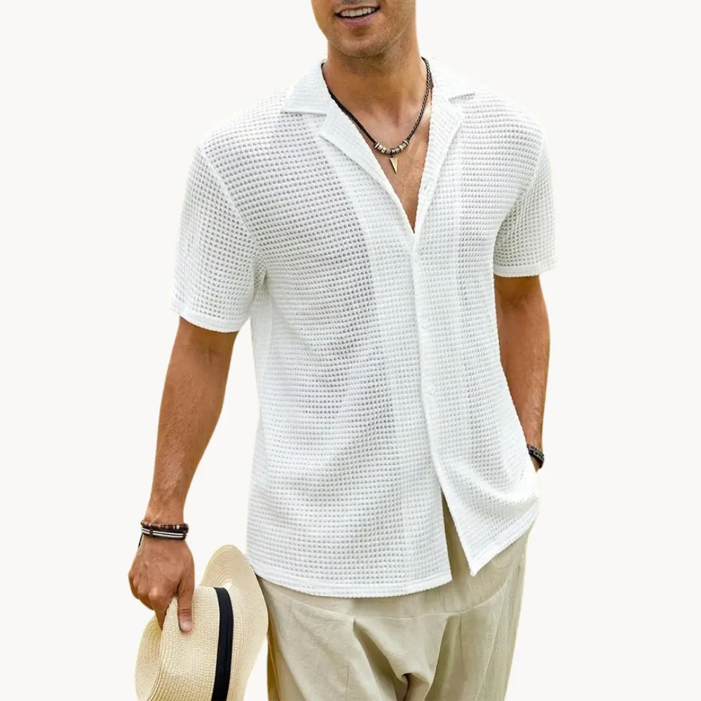 Cypress Green Button-Down - Shirt CASA LARO