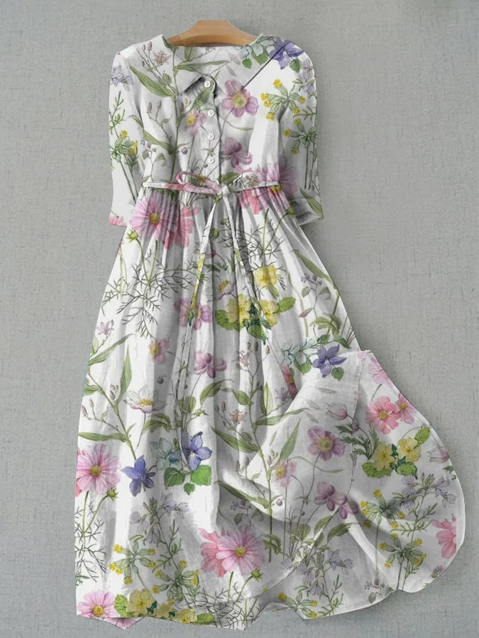 Rosalie | Elegant Wildflower Dress
