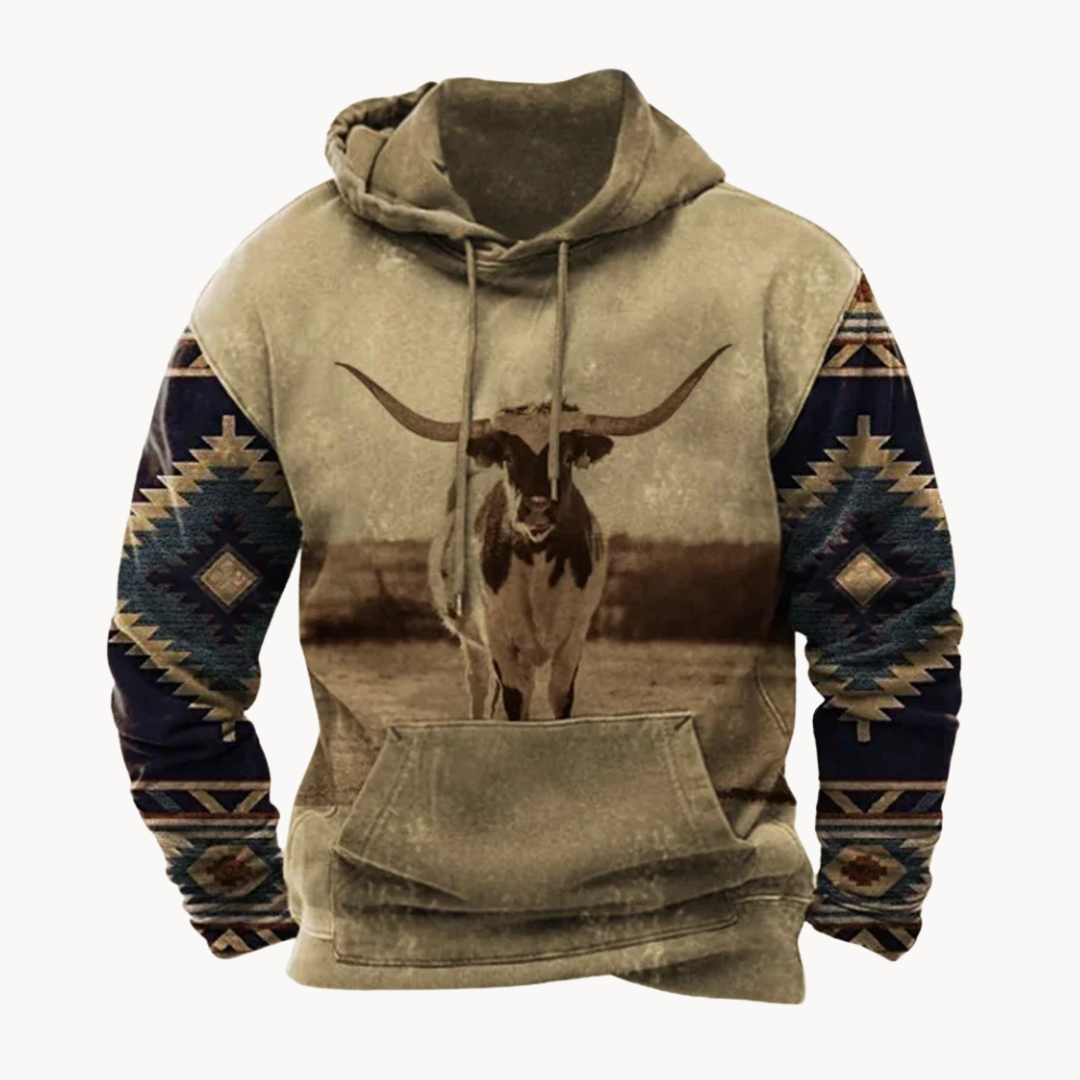 Dakotah Buffalo Plaid Pullover - Hoodie CASA LARO MEN