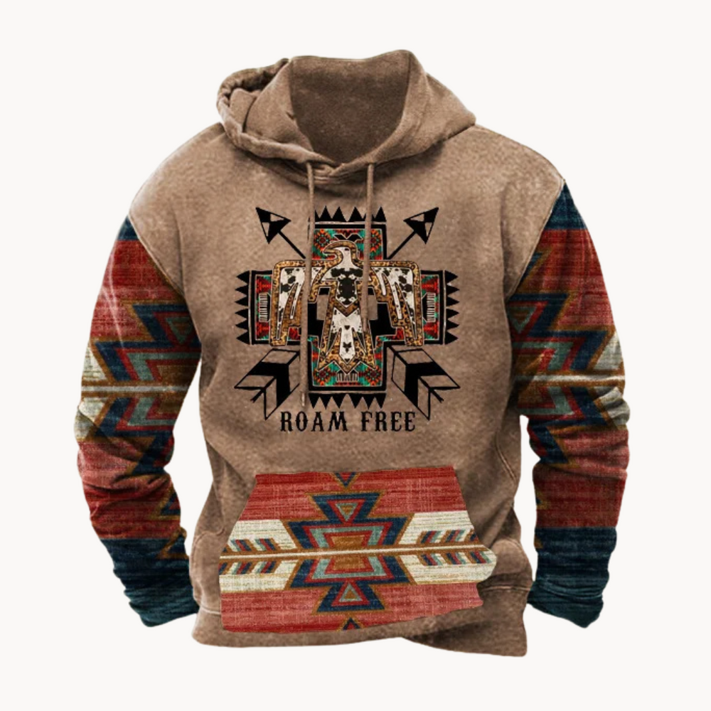 Dakotah Buffalo Plaid Pullover - Hoodie CASA LARO MEN