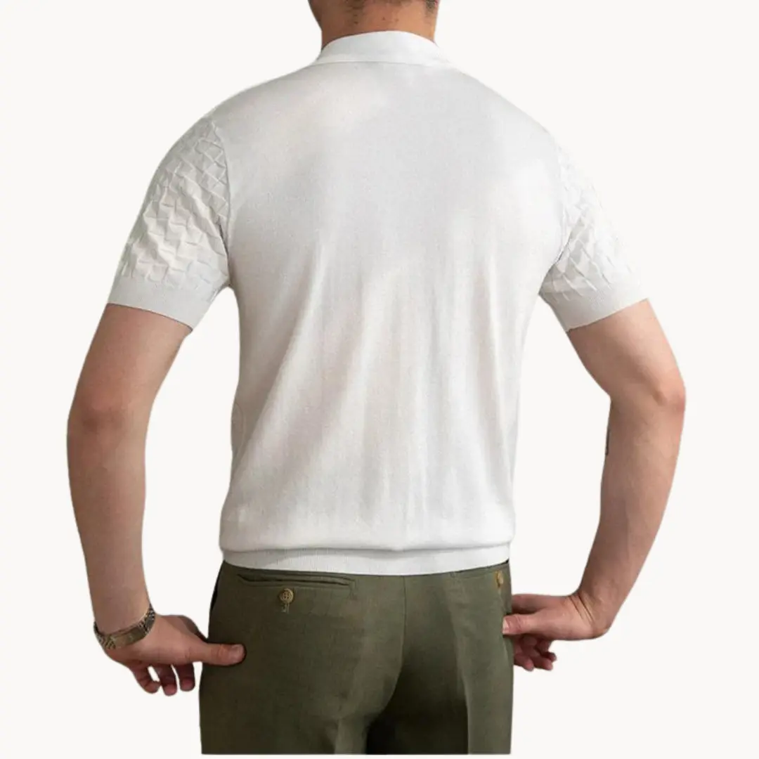 Dante Jacquard Polo - Polo Shirt CASA LARO