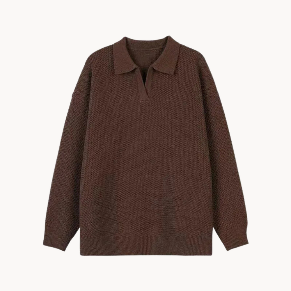 Dawn Mist Polo Collar - Sweater CASA LARO MEN