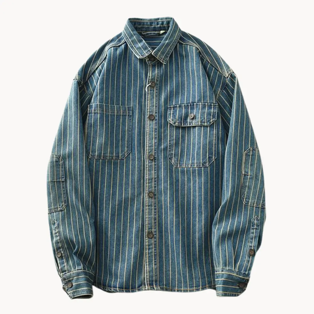 Denim Button-Up - Shirt CASA LARO