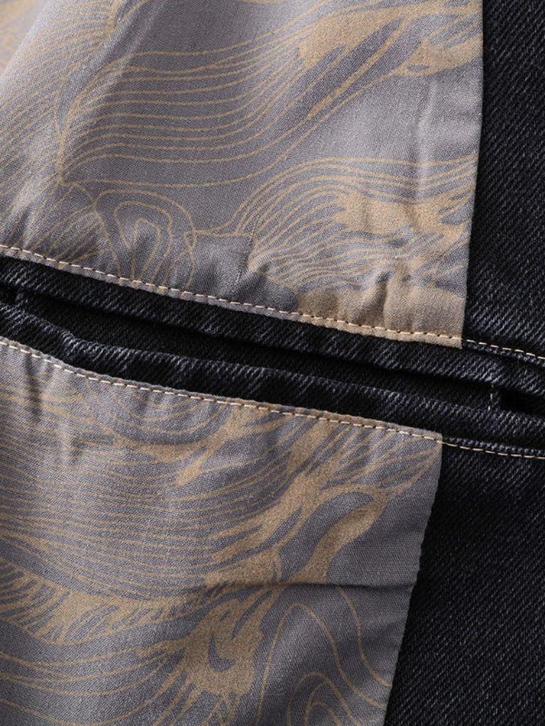 Denim Covenant Blazer Jacket – Casa  Laro CASA LARO