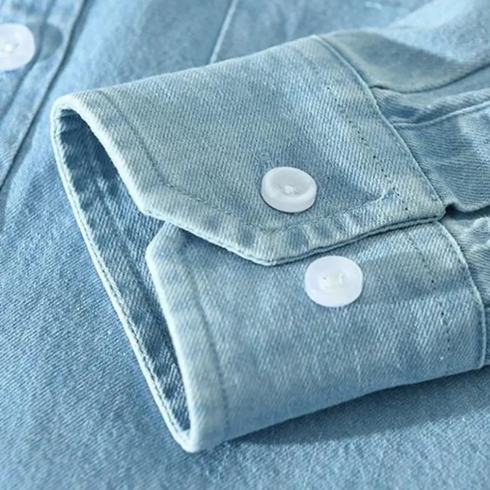 Denim Point Collar - Shirt CASA LARO